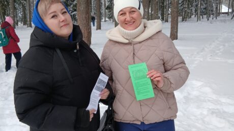 «Традиции Старого Нового года»: акция в Максатихе