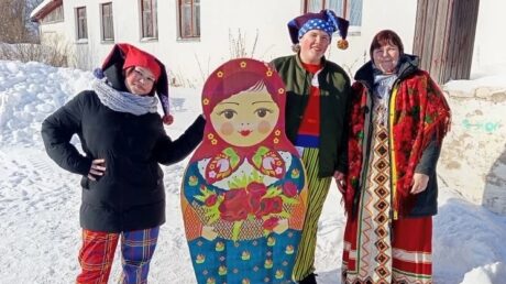 В Ручках весну встречали с размахом.