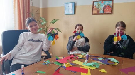 Весенний час творчества в д. Ручки
