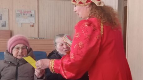 8 марта в д. Кистутово