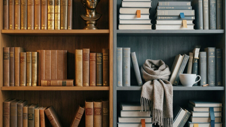 Книжные полки: эстетика или захламление?
